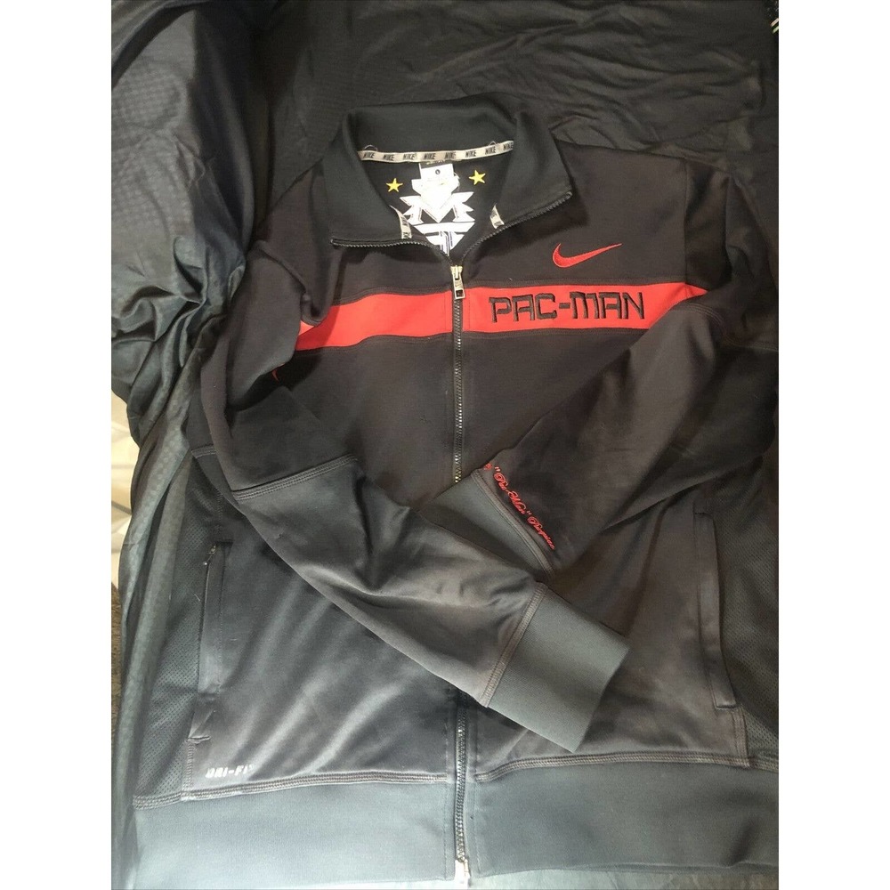 Nike Manny Pacquiao Therma Fit Mens Black Full Zip Jacket Size Large PAC Man 092